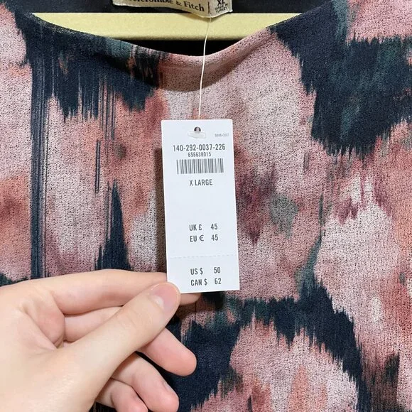 Abercrombie & Fitch Mesh Midi Skirt & Tank Set XL - Picture 6 of 13